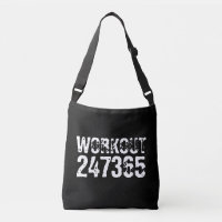 Texto grabado y desgastado Workout 247365 white