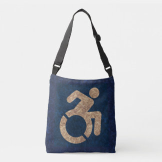Bolso Cruzado Texturado para discapacitados