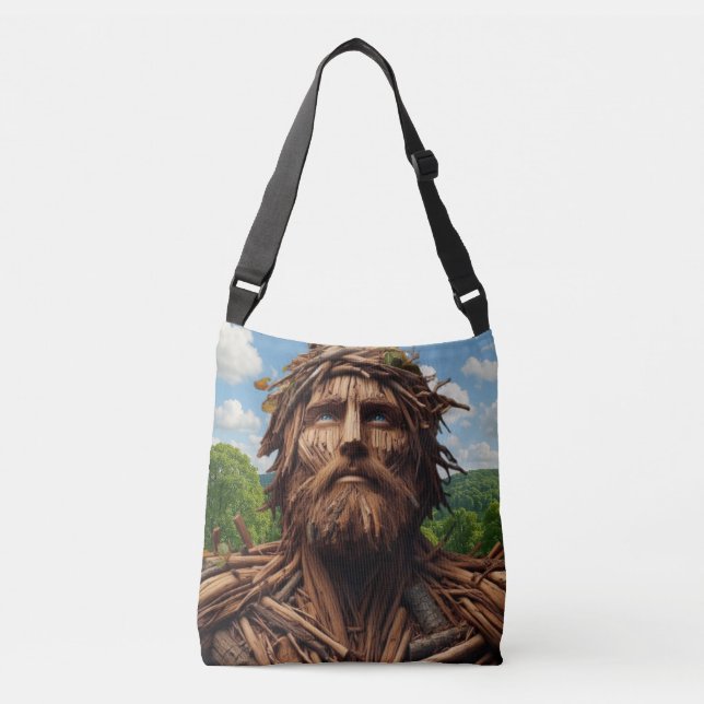 Bolso Cruzado The Tree‑Man – Keeper of the Light (Anverso)