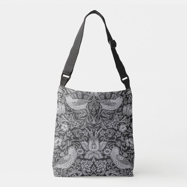 Bolso Cruzado Thief de fresa William Morris (Anverso)