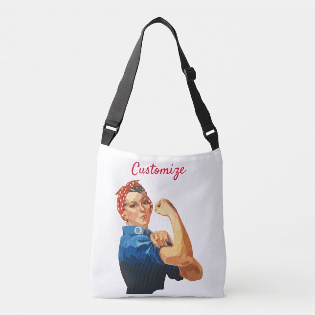 Bolso Cruzado Thunder_Cove de empoderamiento femenino (Anverso)