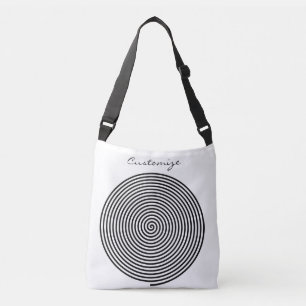 Bolso Cruzado Thunder_Cove espiral de hipnosis redonda