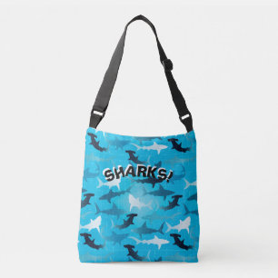 BOLSO CRUZADO ¡TIBURONES!