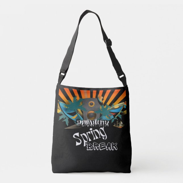 Bolso Cruzado Tiempo de romper la primavera (Reverso)