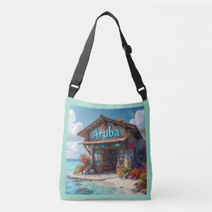 Bolso Cruzado tienda de regalos en Aruba en el agua