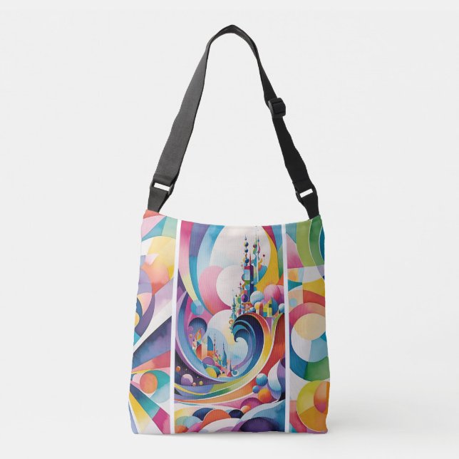 Bolso Cruzado Tierra mágica (Anverso)