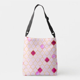 Bolso Cruzado Tile rosa árabe