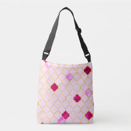 Bolso Cruzado Tile rosa árabe
