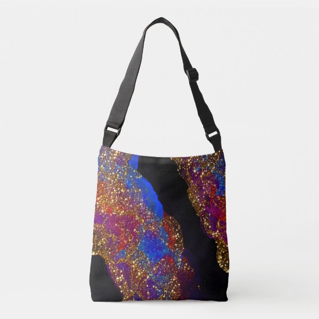 Bolso Cruzado Tinta de alcohol contaminada (Anverso)
