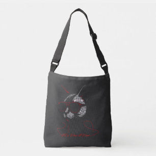 Bolso Cruzado Tipografía de Gato 'Hago lo que Quiero'