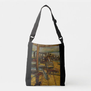 Bolso Cruzado Todas las grandes pinturas comienzan con un pincel