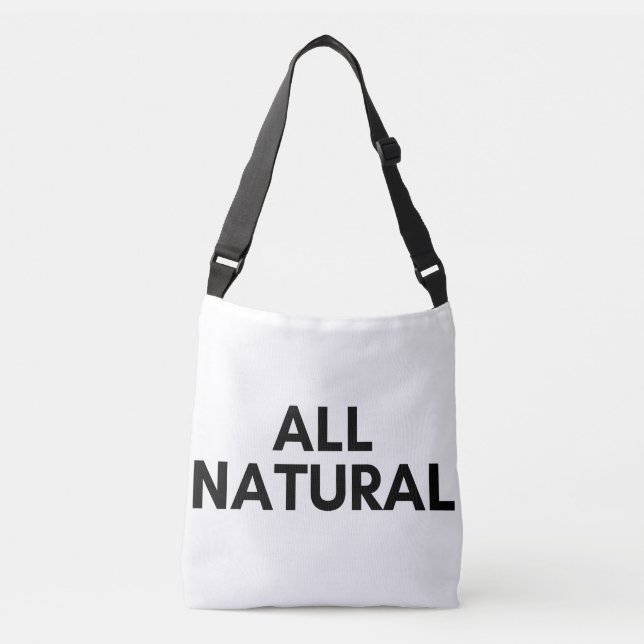 Bolso Cruzado todo natural (Anverso)