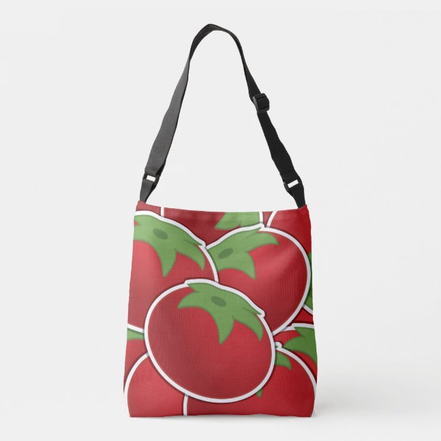 Bolso Cruzado Tomate fundido (Reverso)