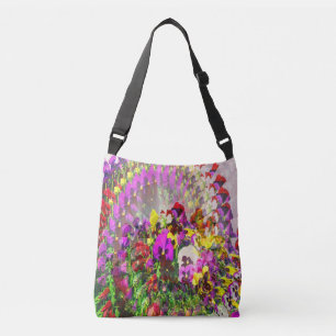 Bolso Cruzado Torbellino de Pansies...