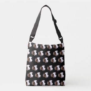Bolso Cruzado Tortoiseshal, cerdos de Guinea,
