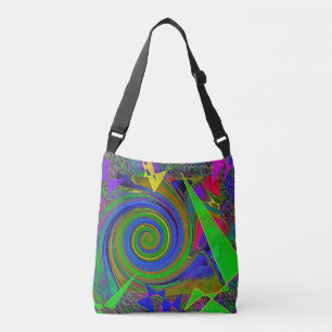 Bolso Cruzado tote ajustable de cuerpo cruzado del Diseñador "W