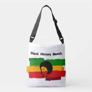 Bolso Cruzado Tote arcoiris de historia negra