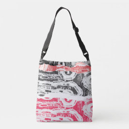 Bolso Cruzado Tote Bag – Friction Lands Abstract Design