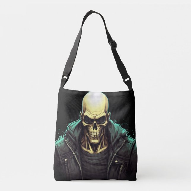 Bolso Cruzado Tote Bag Skeleton (Reverso)