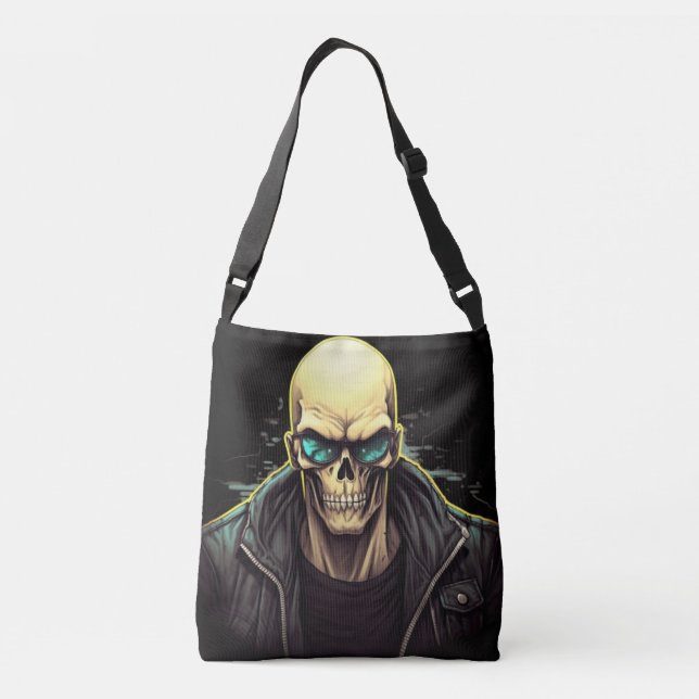Bolso Cruzado Tote Bag Skeleton (Reverso)