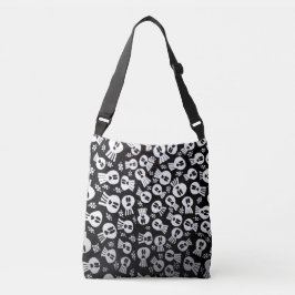 Bolso Cruzado Tote bag with skulls
