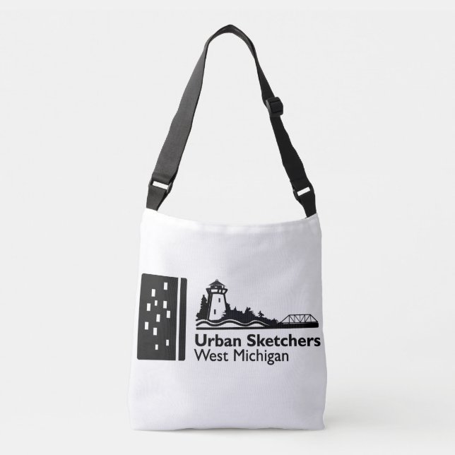 Bolso Cruzado Tote blanco (Anverso)