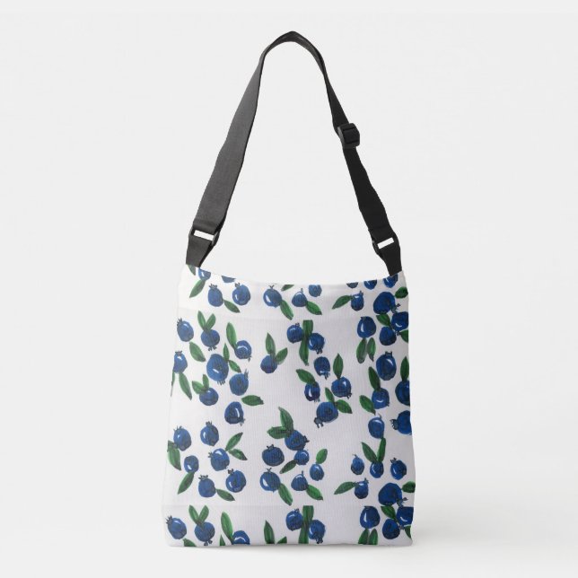 Bolso Cruzado Tote Blueberry (Anverso)
