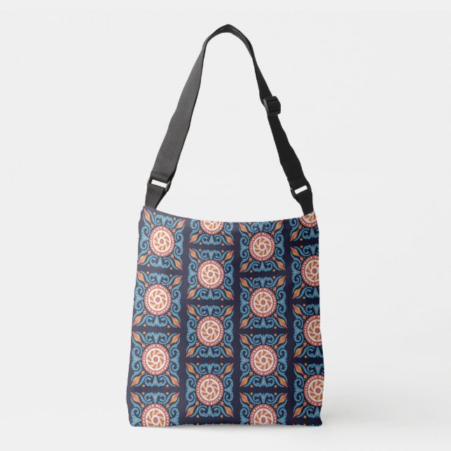 Bolso Cruzado Tote Boho Tile (Anverso)
