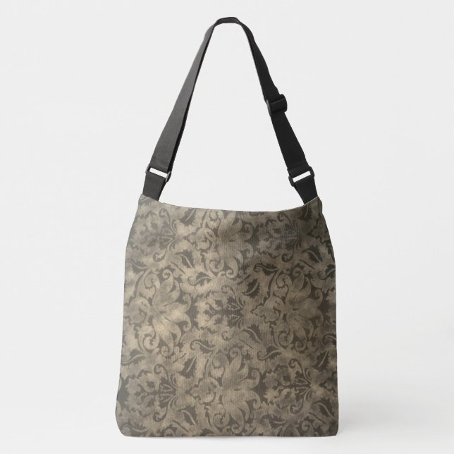 Bolso Cruzado Tote Brocade de época (Anverso)