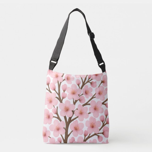 Bolso Cruzado Tote Cherry Blossom (Anverso)