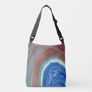 Bolso Cruzado tote colorido abstracto