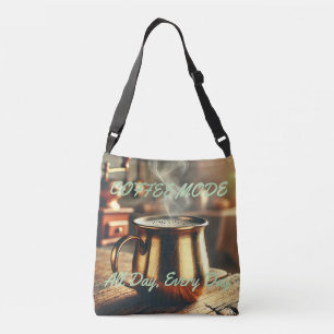 Bolso Cruzado Tote Crossbody de Café Lover Estilo de impresión g
