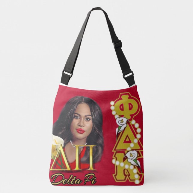 Bolso Cruzado Tote cruzado Delta Pi NSPDK (Anverso)