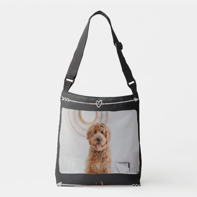 Bolso Cruzado Tote Cute Dog (Anverso)