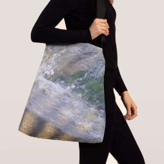Bolso Cruzado Tote de Agua Brillante sobre Rocas