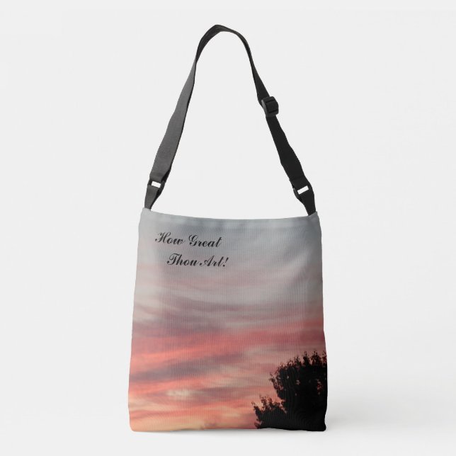 Bolso Cruzado ¡Tote De Amanecer Qué Grande Eres! (Reverso)