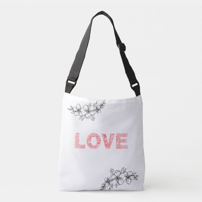 Bolso Cruzado Tote de amor (Anverso)