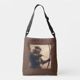 Bolso Cruzado Tote de Arquero Femenino