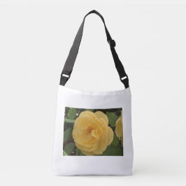 Bolso Cruzado Tote de camellia amarillo