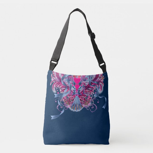 Bolso Cruzado Tote de Crossbody del fiesta del carnaval (medio) (Anverso)