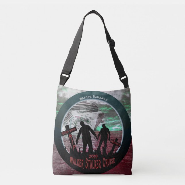 Bolso Cruzado Tote de cruceros Walker Stalker 2019 Shoulder (Anverso)