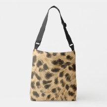 Tote de cuerpo cruzado de impresión Leopard