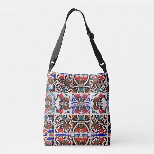 Bolso Cruzado Tote de diseños portugueses (Reverso)