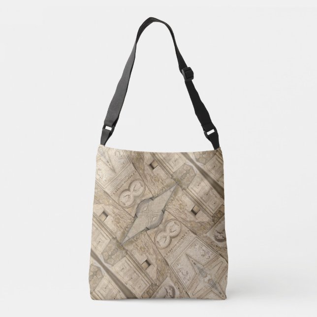 Bolso Cruzado Tote de diseños portugueses (Reverso)