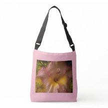 Tote de flor rosa