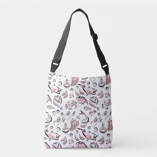 Bolso Cruzado Tote de Hombro de la Cocina China Moderna (Anverso)