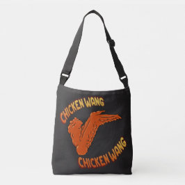 Bolso Cruzado Tote de impresión general de ala de pollo