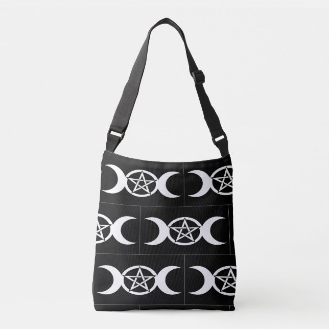Bolso Cruzado Tote de la diosa de la luna (Anverso)