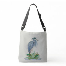 Tote de la garza azul