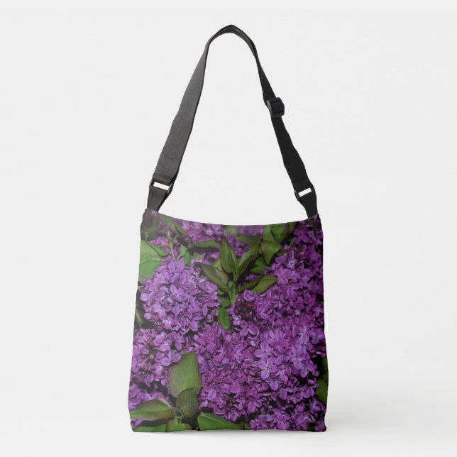 Bolso Cruzado Tote de la lila (Anverso)